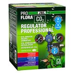 JBL PROFLORA CO2 REGULATOR PROFESSIONAL, pressure control valve for CO2 fertilization systems, with 2 pressure gauges, magnetic valve for night shutdown