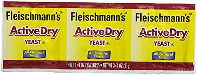 Fleischmann's Yeast, Active, Dry, 0.75-Ounce Packet (Pack of 9)