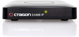 Octagon SX888 H265 Mini IPTV Box Receiver Multimedia Player Internet TV IP [USB, HDMI, LAN] Full HD Black