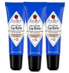 Jack Black, Intense Therapy Lip Balm SPF 25, Green Tea Antioxidants, Long Lasting Treatment, Broad-Spectrum UVA and UVB Protection, Shea Butter Flavour, 0.25 ounce, Pack of 3 - Amazon Exclusive