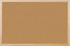 Q-Connect Lightweight Cork Noticeboard 900 x 1200 mm