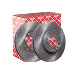 febi bilstein 22902 Brake Disc Set (2 Brake Disc) front, internally ventilated, No. of Holes 5