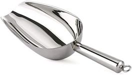 TeamFar Stainless Steel Ice Scoop, 