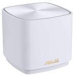 ASUS ZenWiFi XD5 (1pk White) AX3000 Dual Band Mesh Wi-Fi 6 System Single Unit GB LAN GB WAN 160MHz Bandwidth AiMesh AiProtection White - 90IG0750-MO3B60