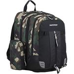 Eastsport Extra Large Backpack Expandable Oversized for Travel Hiking Work Camping Bag, Hunter Green Camo, One size fits most, Travel Backpack