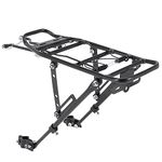 Tiamu Bike Cargo Rack Disc Brake Aluminum Alloy Bicycle Rear Rack Road Bike Foldable Bikes Pannier Carrier Luggage Shelf