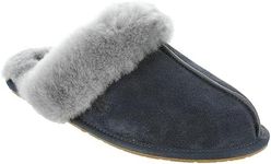 UGG Women's Scuffette Ii Slipper, Eve Blue Lighthouse, 6 UK