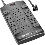 Surge Protector Power Strip - QINLI