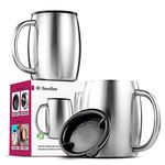 Double Wall Stainless Steel Coffee Mug