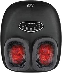 Snailax Shiatsu Foot Massager with Heat, Deep Kneading, Compression, Vibration, Feet Massager Machine for Plantar Fasciitis, Neuropathy, Foot Warmer Under Desk, Size 13, Gifts for Men, Women…
