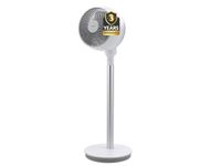 Acerpure Cozy F1 Pedestal Fan with Air Circulator |3years warranty | Energy efficient BLDC motor|Remote control| 3D airflow technology|Swing mode|12 speed control and LED display|Whisper-quiet(White)