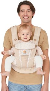 Ergobaby Omni Breeze Baby Carrier – Graphite Grey, Breathable