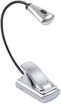 LIGHT IT! by Fulcrum, 20010-301 MultiFlex LED Reading Light, Silver, Single Pack
