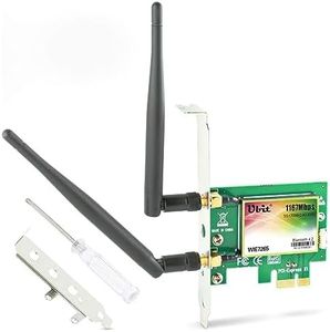 Wireless PCIe WiFi Card with Bluetooth 4.2 | Max 1200Mbps Wireless Card | Dual-Band（5GHz 867Mbps or 2.4GHz 300Mbps） Gigabit WiFi Adapter | 802.11AC WiFi Card for Desktop/PC Gaming