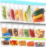 Lerine 20 Pack Reusable Freezer Bag