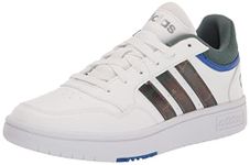 adidas NEO Mens HOOPS 3.0 white/green oxide/team royal blue 10-