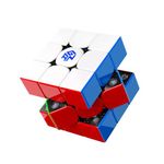 GAN V100 Maglev UV Speed Cube 3x3 Magnetic, Omni-Directional Positioning 64g Lightweight Speedcube Brain Teaser Puzzle Fidget Toy for Kids Adults, 55mm Black Inner Surface