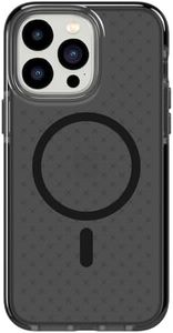 tech21 iPhone 14 Pro Max Evo Check Compatible with MagSafe® – Shock-Absorbing & Slim Protective Phone Case with 16ft FlexShock Multi-Drop Protection & Extra Buttons