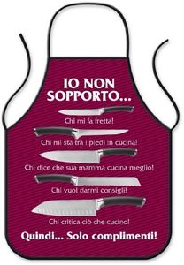 Bombo Grembiule da Cucina Non sopporto| Articolo, Idee Regalo