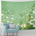 daisy floral tapestry wildflower na