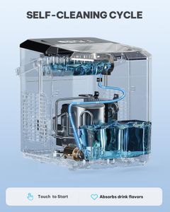 Silonn Portable Ice Maker – Countertop Compact Ice Machine