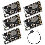 Youmile 5PCS 5V 2A Charge Discharge Integrated Module 3.7V 4.2V for 18650 Lithium Battery Charging Boost Mobile Power Supply Charge and Discharge Protection PCB Board Module with USB Female Cable