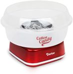 Darice Cotton Candy Machine – Retro Cotton Candy Maker – Cotton Candy Maker Machine For Homemade Sweets – Ideal for Birthday, Party, Gatherings – Works with Flossing Sugar or Hard Candy, Red