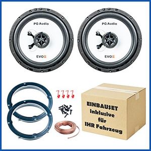 PG Audio Peugeot 207 - Kit de instalación de altavoces para puerta delantera