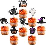 Xsstarmi 24 Pack Halloween Cupcake 