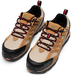 SATA Men Safety Shoes with Composite Toe Cap, Size 9 - STFF0401-9