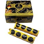 Skycart Al Afandi Coconut Charcoal Magic Coal for Hookah Sheesha Pack of 10 Rolls (Grey, Yellow, 1 Box)