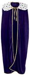 Beistle 60253-PL Adult King/Queen Robe, 4-Feet 4-Inch