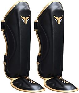 Mytra Kids Shin Guards Shin Pads Shin Protector for Boxing MMA Muay Thai Martial Arts Kickboxing Workout Training Protection (XX-Small)