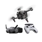 DJI FPV Explorer Combo, Immersive Flight Experience, 4K/60fps Super-Wide 150° FOV, 10km HD Low-Latency Video Transmission, Emergency Brake and Hover, First-Person View Drone