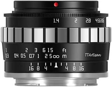 TTArtisan 23mm F1.4 APS-C Lenses Fuji X Mount Like X-A1、X-A10、X-A2、X-A7、X-M1、X-M2、X-H1、X-T1、X-T10、X-T2、X-T20、X-T3、X-T4、X-T100、X-T200、X-T30、X-PR01、X-PR03、X-E1