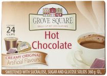 Grove Square Milk Chocolate Hot Cocoa, 96-Count, Brown