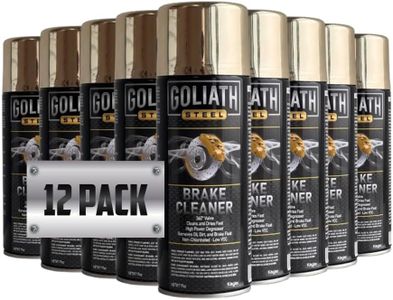 Kogler Goliath Steel Brake Spray Cleaner - Non-Chlorinated, Low-VOC, 14oz - (12 Pack)