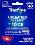 Tracfone $40 Unlimited Talk & Text+