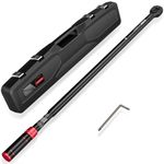 VANPO 3/4-inch Drive Click Torque Wrench, 100-800Ft-Lb/135.5-1084Nm, 48.03'' Length, Dual-Direction, 48-Tooth, Torque Wrench Set with a Hex Key for Car, Truck, Tractor