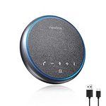 newlinework Conference Speaker and Microphone, Bluetooth Speakerphone, Noise Reduction, 360°Voice Pickup 43H Standby time, USB C Bluetooth Microphone Compatible with Zoom, Teams, Skype, Home Office