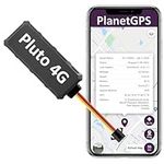 PlanetGPS (Pluto 4G) - Wired GPS Tracker with Remote Starter Disable (Kill Switch) Real-Time Hard-Wired Tracking Device for Car Trucks Vehicles - Subscription Required (SIM Card and Relay Included)