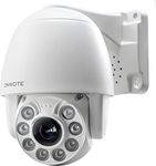 ONWOTE 4K 8MP PTZ IP PoE Camera Two Way Audio, Smart AI Human Vehicle Detection, 355° Pan 92° Tilt 5X Optical Zoom, 2.7-13.5mm Motorized Lens, 164f-262ft IR, IP66, Add-on Camera