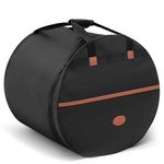 Vangoa 22"x18" Bass Drum Bag with Carry Handle, Padded Portable Drum Case Waterproof Dustproof Drum Storage and Transport Bag