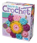 4M Easy to do Crochet Art Kit, Learn to Crochet, Suitable for Boys and Girls Ages 8 and Above, Arts and Crafts Kit