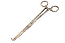 FusionKraft Gemini Mixter Artery Forceps, Fully Curved, Delicate Serrated Jaws, 8"