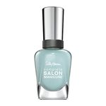 Sally Hansen Complete Salon Manicure Nail Polish, 531 Dark Hue-mor/Nourishing Dark Blue Metallic 15g