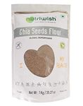 Nutriwish Chia Seeds Flour, 1 Kg | Fiber Rich | Diet Food | Rich in Omega 3 |