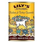 Lily's Kitchen Natural Adult Wet Dog Food Tin Chicken & Turkey 6 x 400g