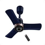 atomberg Renesa Elite Smart 600mm BLDC Ceiling Fan with IoT & Remote Control | 5 star Rated | High Air Delivery with Moonbeam LED Light | New Sleek Design | 3 Year Warranty|Ritz Blue