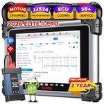 Autel MaxiSys Elite II PRO, 2026 Elite Pro 2 with 2 Years Free Update, J2534 Programming as Ultra MS919 MS909 Up of MS908S PRO II MK908P, CANFD DoIP, 40+ Resets, 3K+ Active Test, AutoScan 2.0